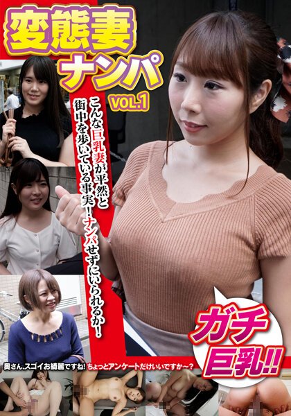 【2022年11月26日発売】変態妻ナンパ VOL.1