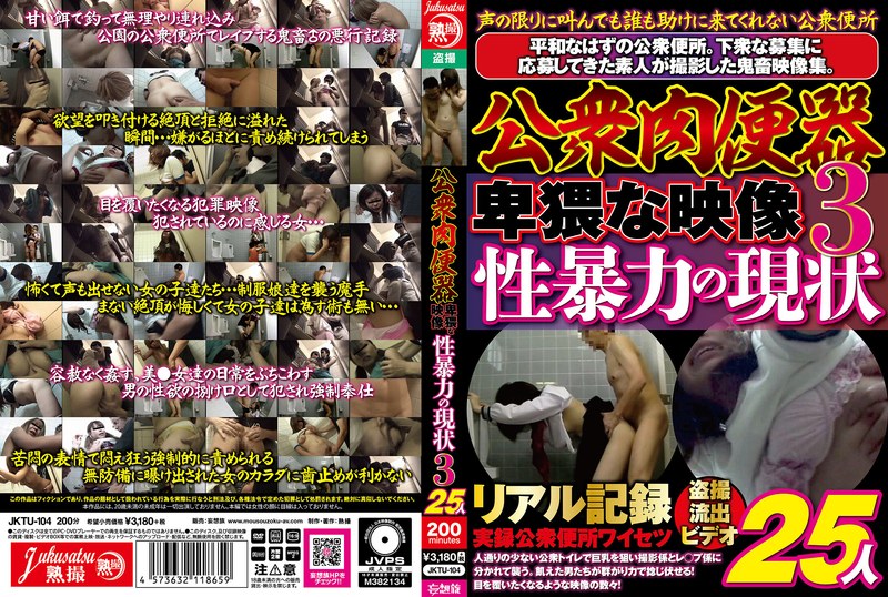 【2026年06月13日発売】公衆肉便器 卑猥な映像 性暴力の現状3 25人 【2026年06月13日発売】公衆肉便器 卑猥な映像 性暴力の現状3 25人